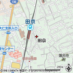 静岡県伊豆の国市田京666-3周辺の地図