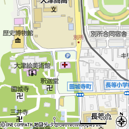 大津市伝統芸能会館周辺の地図