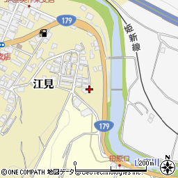 岡山県美作市江見398周辺の地図