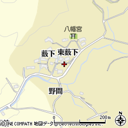 愛知県岡崎市丹坂町東薮下21周辺の地図