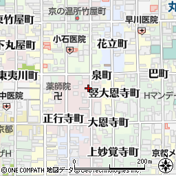 大西吉三郎法衣店周辺の地図
