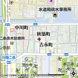 京都府京都市左京区杉本町254周辺の地図