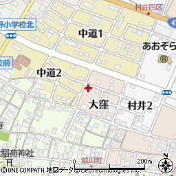 滋賀県蒲生郡日野町大窪2019周辺の地図