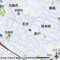 愛知県刈谷市一ツ木町折戸27-1周辺の地図