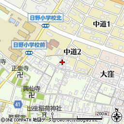 滋賀県蒲生郡日野町大窪259周辺の地図