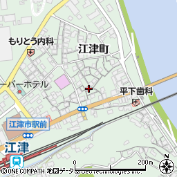 島根県江津市江津町834周辺の地図