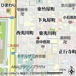 京都府京都市中京区薬屋町583周辺の地図