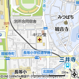 滋賀県大津市大門通16-47周辺の地図