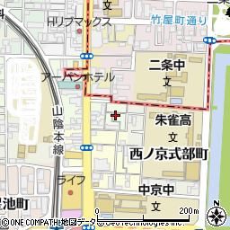 京都技術産業株式会社周辺の地図