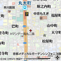 京都府京都市中京区真如堂町299周辺の地図