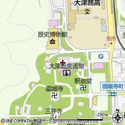 円満院庭園周辺の地図