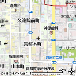 京都府京都市中京区藤木町44周辺の地図