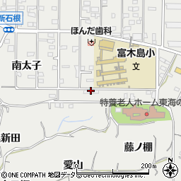 愛知県東海市富木島町（手代）周辺の地図