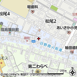 滋賀県蒲生郡日野町松尾1529周辺の地図