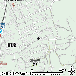 静岡県伊豆の国市田京659-11周辺の地図