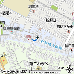 森沢行政書士事務所周辺の地図