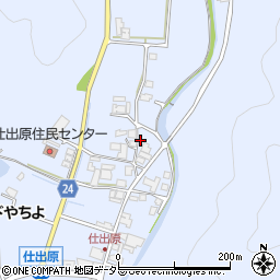 兵庫県多可郡多可町八千代区仕出原238周辺の地図