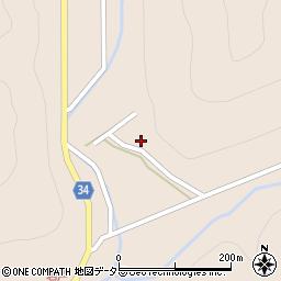 兵庫県神崎郡市川町上牛尾624-1周辺の地図