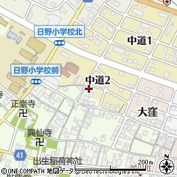 滋賀県蒲生郡日野町大窪256周辺の地図