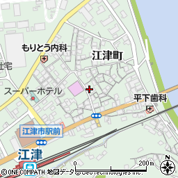 島根県江津市江津町835周辺の地図