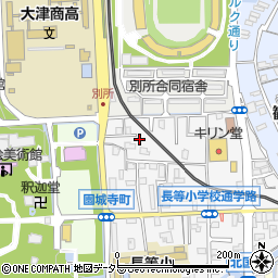 滋賀県大津市大門通20周辺の地図