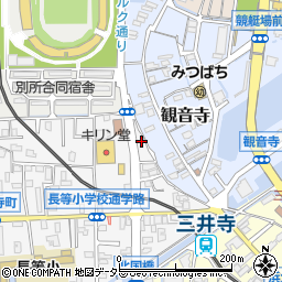 滋賀県大津市大門通16-63周辺の地図