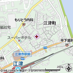 市民会館周辺の地図