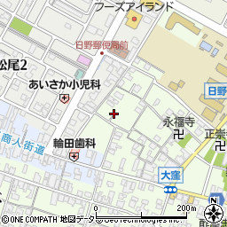 滋賀県蒲生郡日野町大窪444周辺の地図