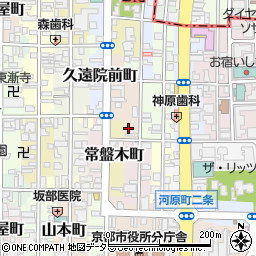 京都府京都市中京区藤木町41周辺の地図