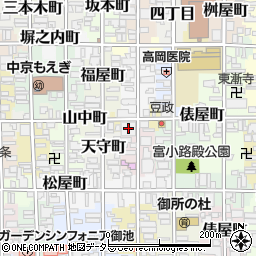パークホームズ堺町御門周辺の地図