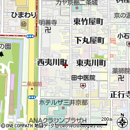 京都府京都市中京区薬屋町579周辺の地図