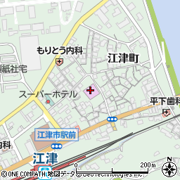 江津市役所　江津市総合市民センター周辺の地図