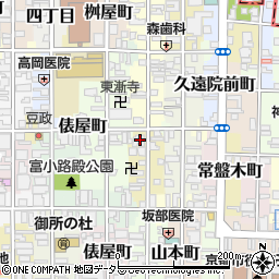 京都府京都市中京区布袋屋町492周辺の地図