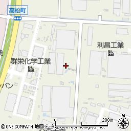 滋賀県湖南市高松町周辺の地図