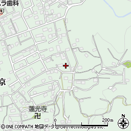 静岡県伊豆の国市田京629-5周辺の地図