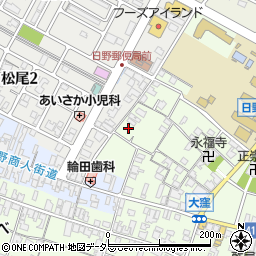 滋賀県蒲生郡日野町大窪429周辺の地図