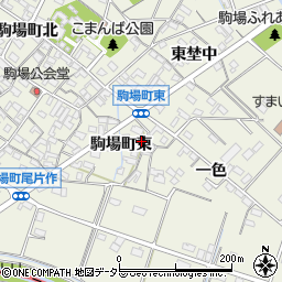 愛知県豊田市駒場町東146周辺の地図
