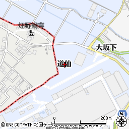 愛知県大府市長草町道仙周辺の地図