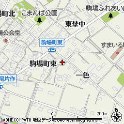 愛知県豊田市駒場町東149-1周辺の地図