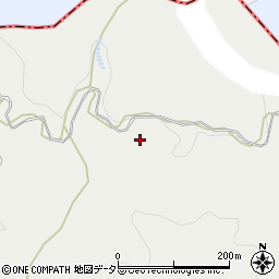 愛知県岡崎市保久町松林周辺の地図