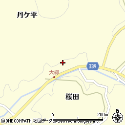 愛知県岡崎市大柳町（門地）周辺の地図