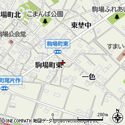 愛知県豊田市駒場町東147周辺の地図