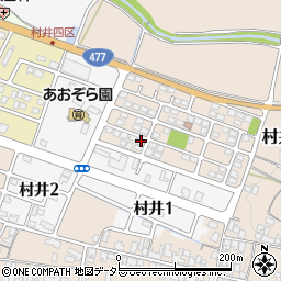 滋賀県蒲生郡日野町村井990-9周辺の地図