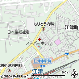 島根県江津市江津町1258周辺の地図