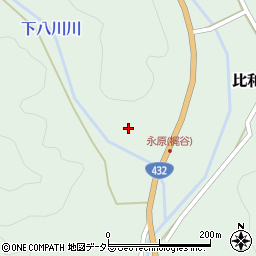 広島県庄原市比和町森脇528周辺の地図