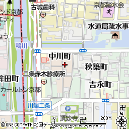京都府京都市左京区大文字町169周辺の地図