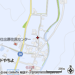 兵庫県多可郡多可町八千代区仕出原241周辺の地図