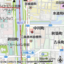 京都府京都市左京区大文字町183-1周辺の地図