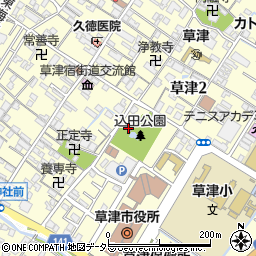 込田会館周辺の地図