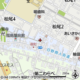滋賀県蒲生郡日野町松尾1559周辺の地図